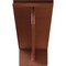 Ekena Millwork Heaton Hidden Support Steel Bracket w/ 20" Support Depth, Hammered Copper 3"W x 24"D x 2"H BKTM03X24X02HEHCO - alternate 8